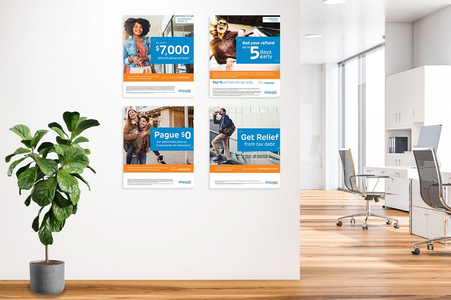 Marketing materials for tax pros