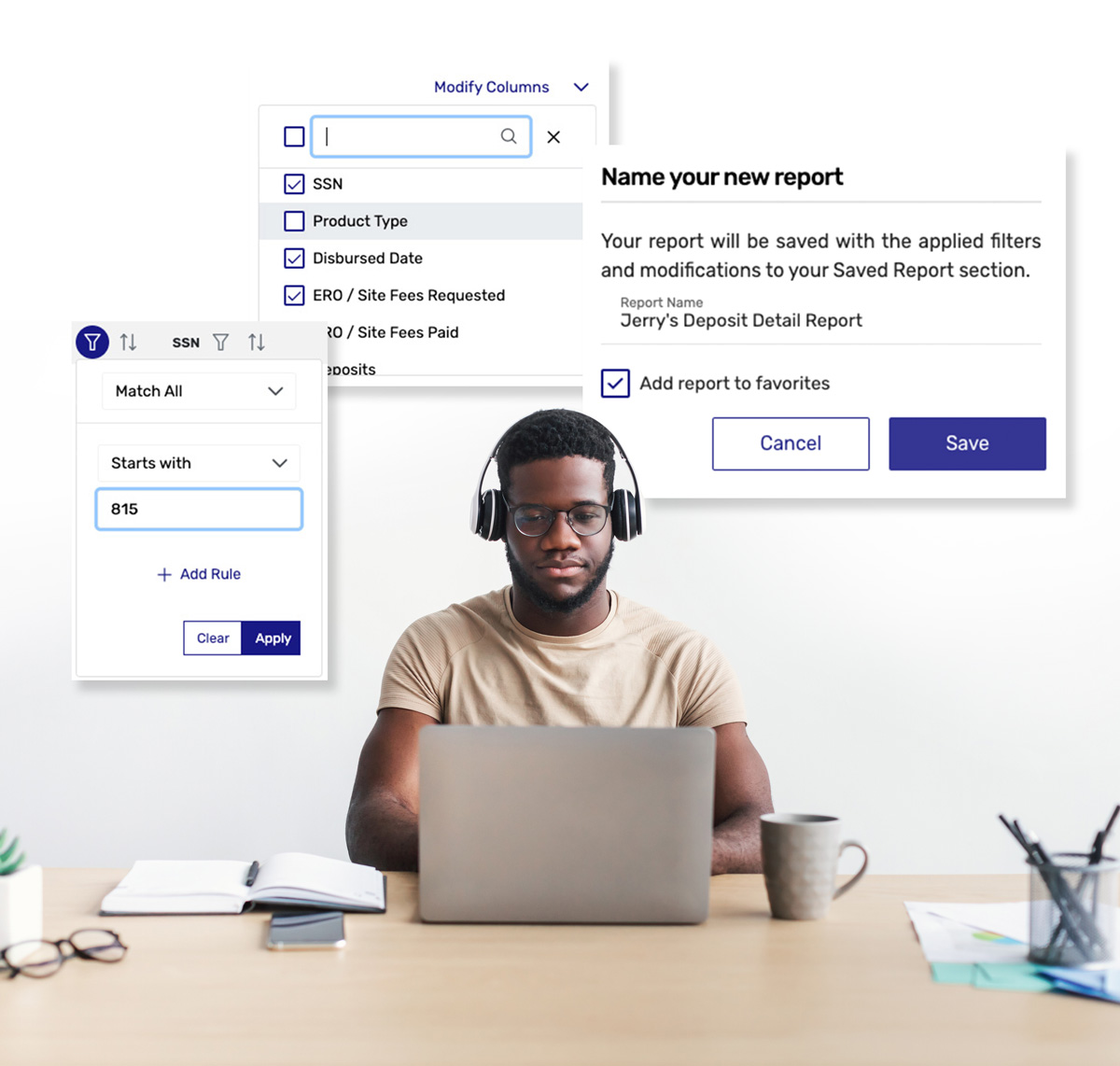 Reports for tax pros